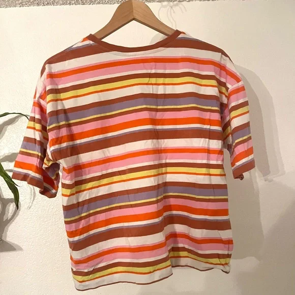 Roxy x Kate Bosworth Surf  Knit Stripe Tee. - Picture 4 of 5